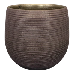 Bloempot Lydia - D26 X H26cm - Shiny Purple