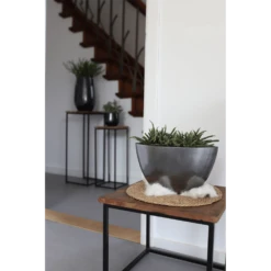 Bloempot Petra - D33 X H31cm - Platinum -Decor Verkoop bloempot petra platinum bloempot 3