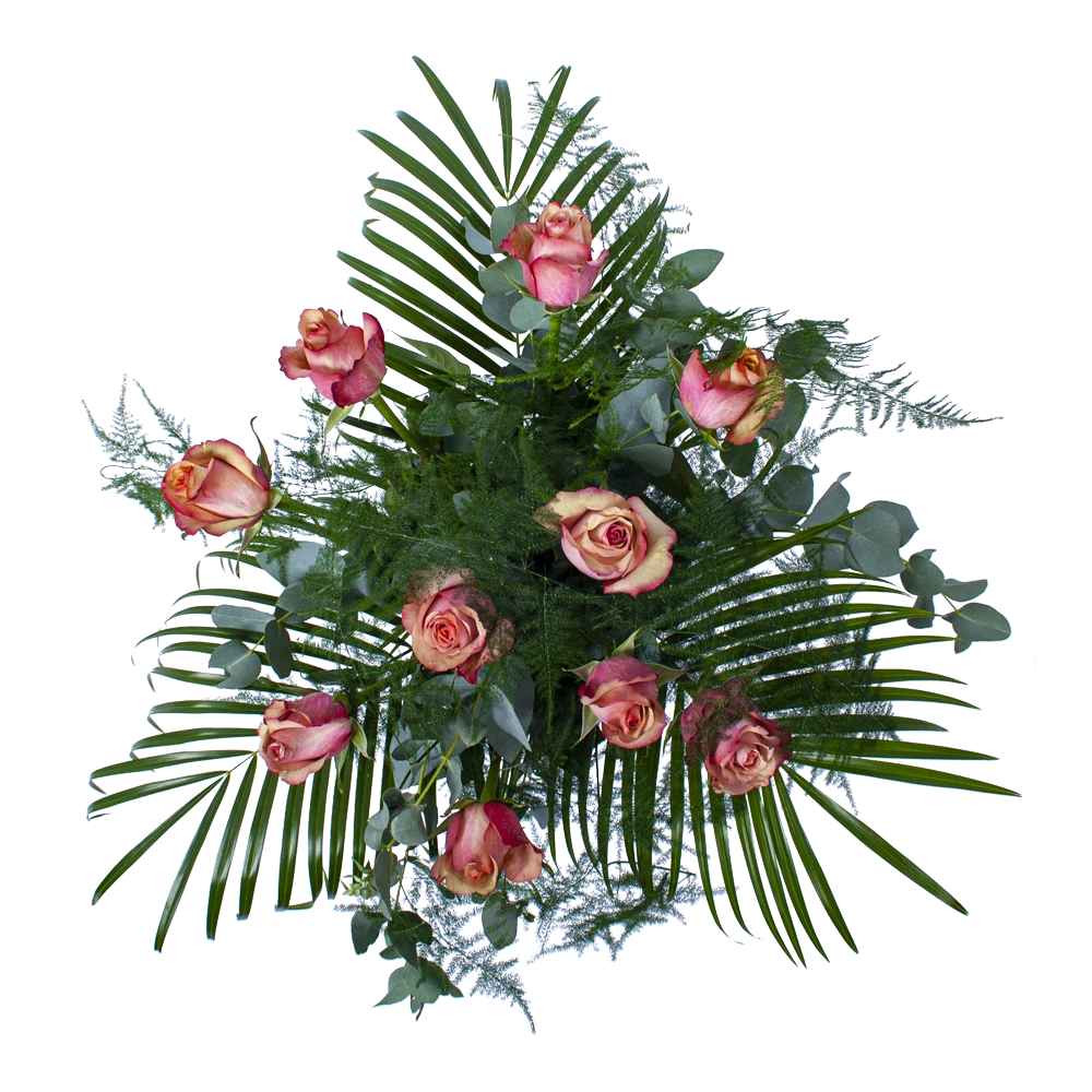 Boeket Rosa Roze Klein 2 Boeket Rosa Roze Klein - Afbeelding 2