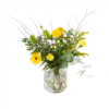 Boeket Vrolijk Geel Middel