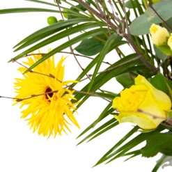 Boeket Vrolijk Geel Middel -Decor Verkoop boeket vrolijk geel boeketten 3