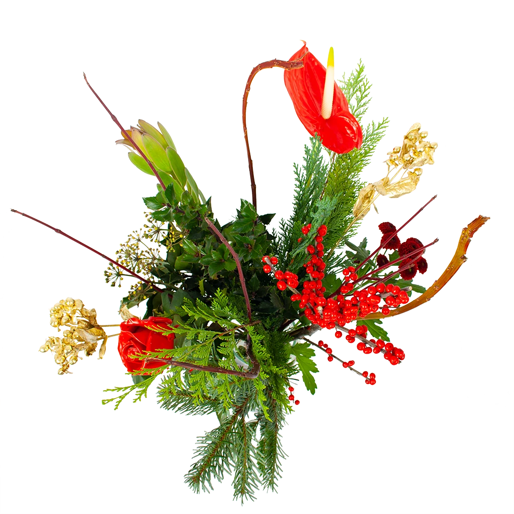 Boeket Winterpret Klein 2 Boeket Winterpret Klein - Afbeelding 2