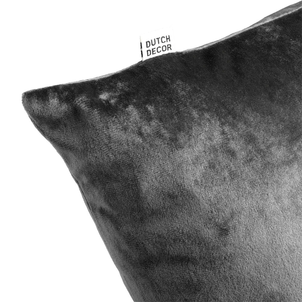 Dutch Decor Sierkussen Sky - 45x45cm - Charcoal Gray - Afbeelding 2