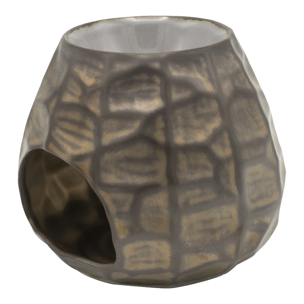 Geurchips Brander Gebeiteld - Brons - ScentChips 1 Geurchips Brander Gebeiteld - Brons - ScentChips