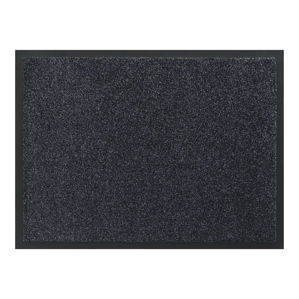 HAMAT Schoonloopmat Briljant - 80x60cm - Graphite - Deurmat 1 HAMAT Schoonloopmat Briljant - 80x60cm - Graphite - Deurmat