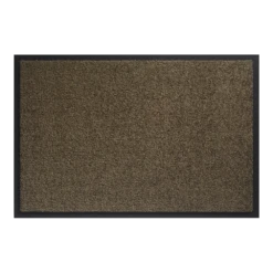 Twister Schoonloopmat - 90x60cm - Bruin - Deurmat