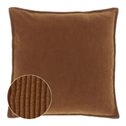 Unique Living Sierkussen Janna - 45x45cm - Leather Brown