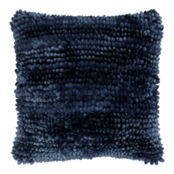Unique Living Sierkussen Max - 45x45cm - Dark Blue