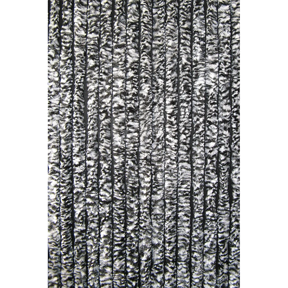 Vliegengordijn Kattenstaart - Wit En Zwart - 90 X 220cm - Sun-Arts - Afbeelding 2