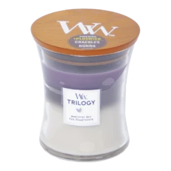 Woodwick Amethyst Sky Trilogy Medium Candle - Geurkaars