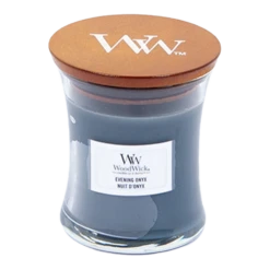 Woodwick Evening Onyx Mini Candle - Geurkaars