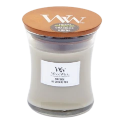 Woodwick Fireside Medium Candle - Geurkaars