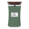 Woodwick Mint Leaves & Oak Large Candle - Geurkaars