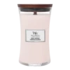 Woodwick Sheer Tuberose Large Candle - Geurkaars