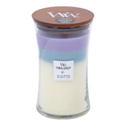 Woodwick Trilogy Calming Retreat Large Candle - Geurkaars