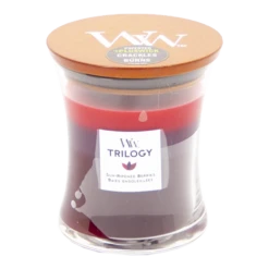 Woodwick Trilogy Sun Ripened Berries Medium Candle - Geurkaars